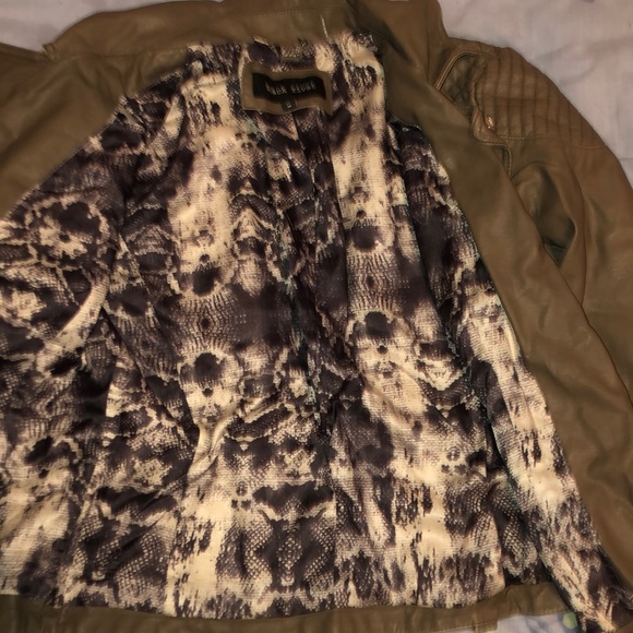 Real Brown leather jacket - Picture 2 of 2